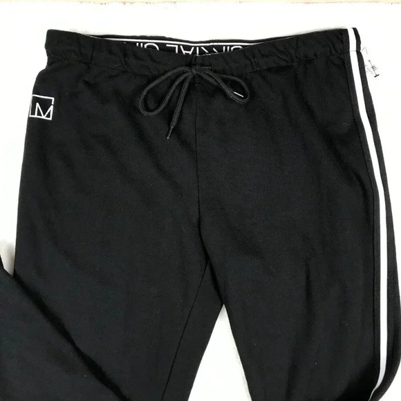 Black Fleece Sweatpants Track Pants NWT Large - Picture 2 of 14